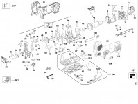 DeWalt DW343K-LX Type 1 Jigsaw 110v Spare Parts